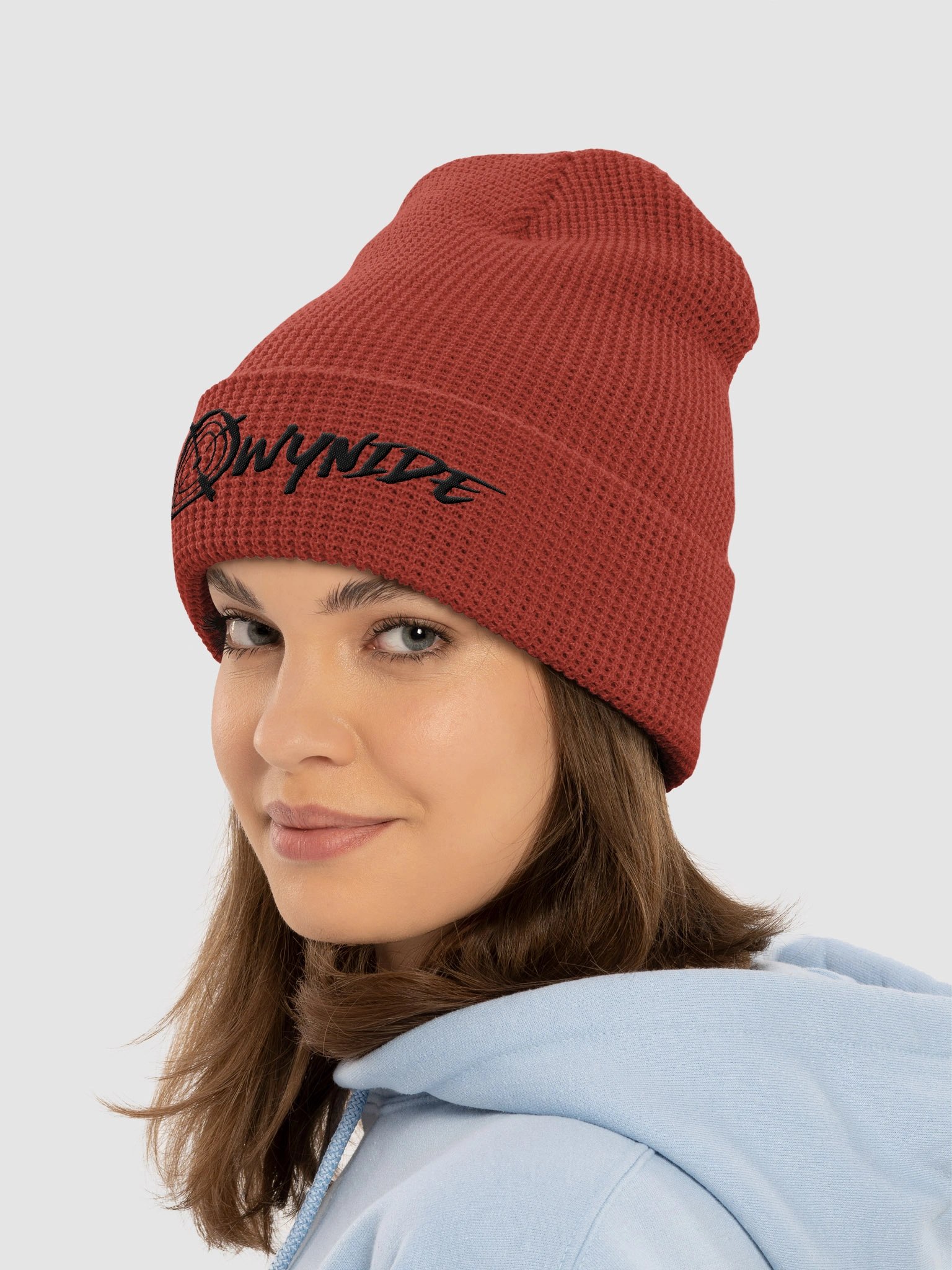 Represent Series Waffle Beanie - Qwynide - BlkOut product image (17)