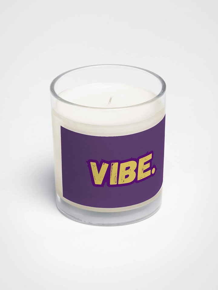🕯️ VIBE. Signature Candle – Light Up the Energy product image (2)