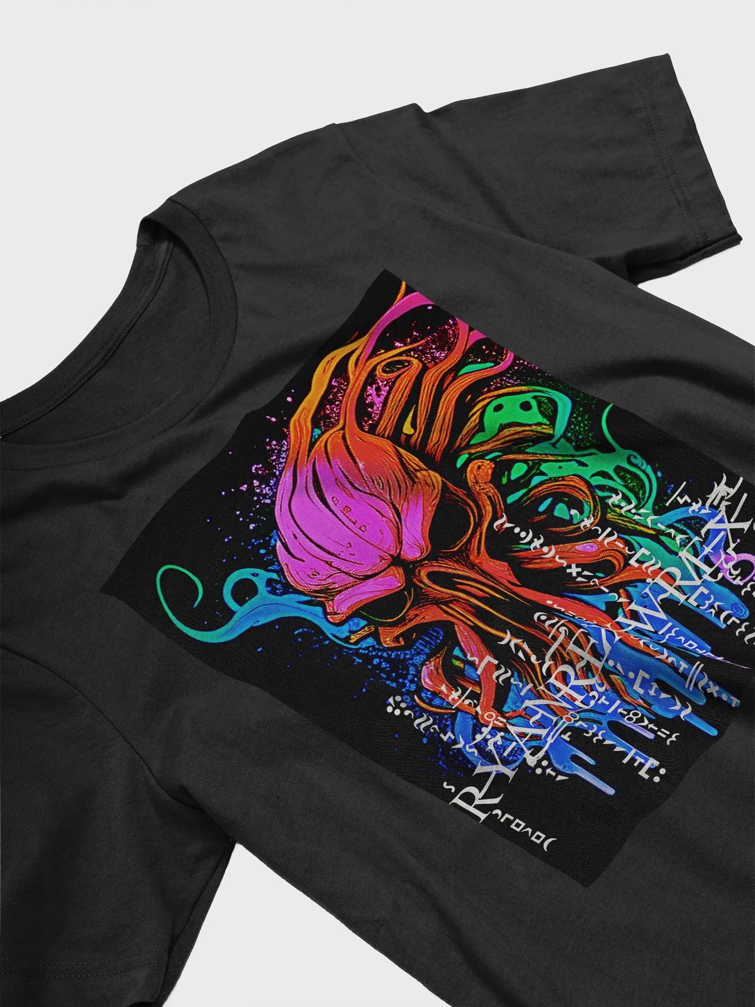 RYANREXWREX SQUIDSKULL V2 NEON MONSTER MERCH product image (5)