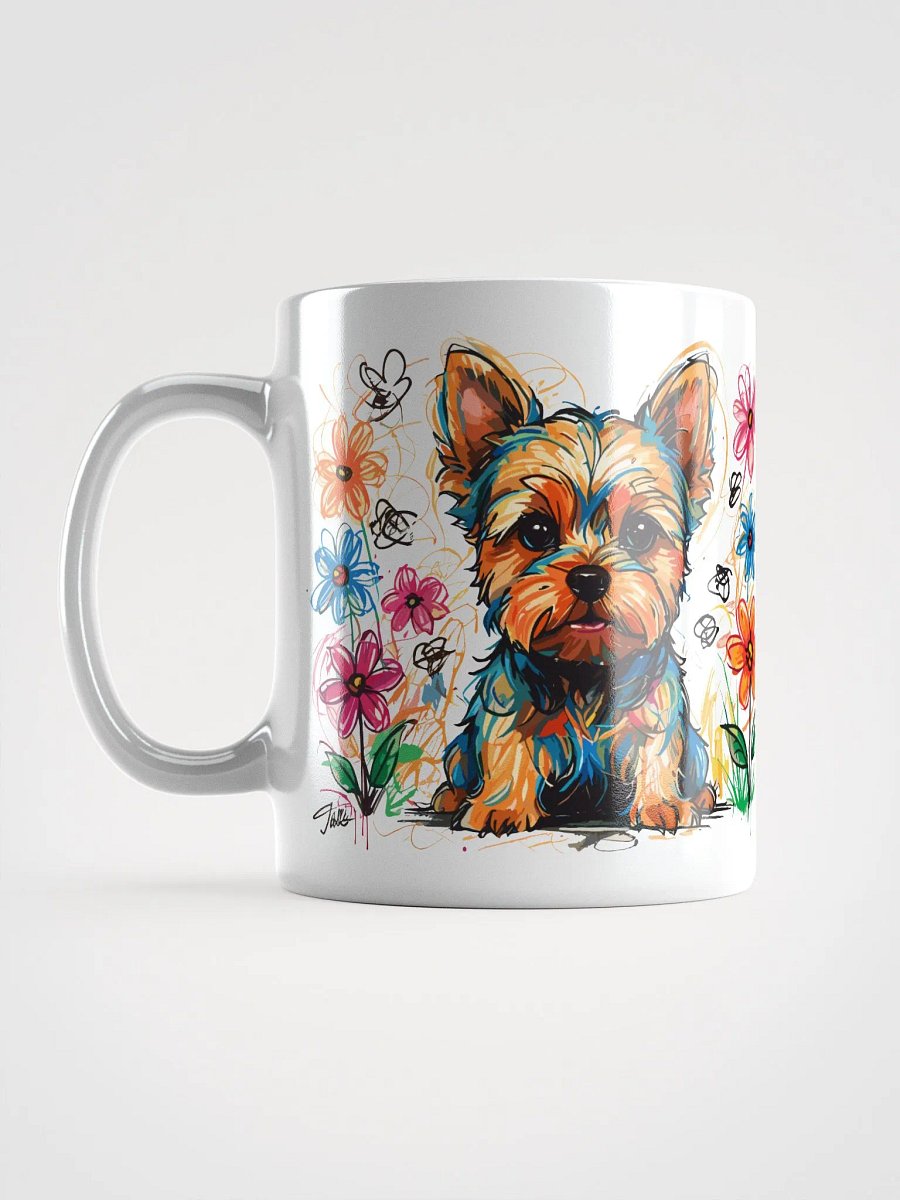Scribbles Yorkshire Terrier 4 , Mug product image (11)