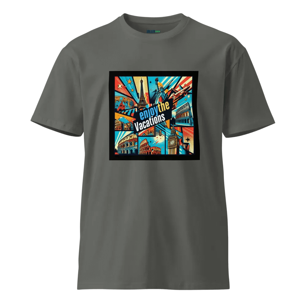 AS Colour Unisex Premium T-Shirt | AI Design explore the world product image (1)
