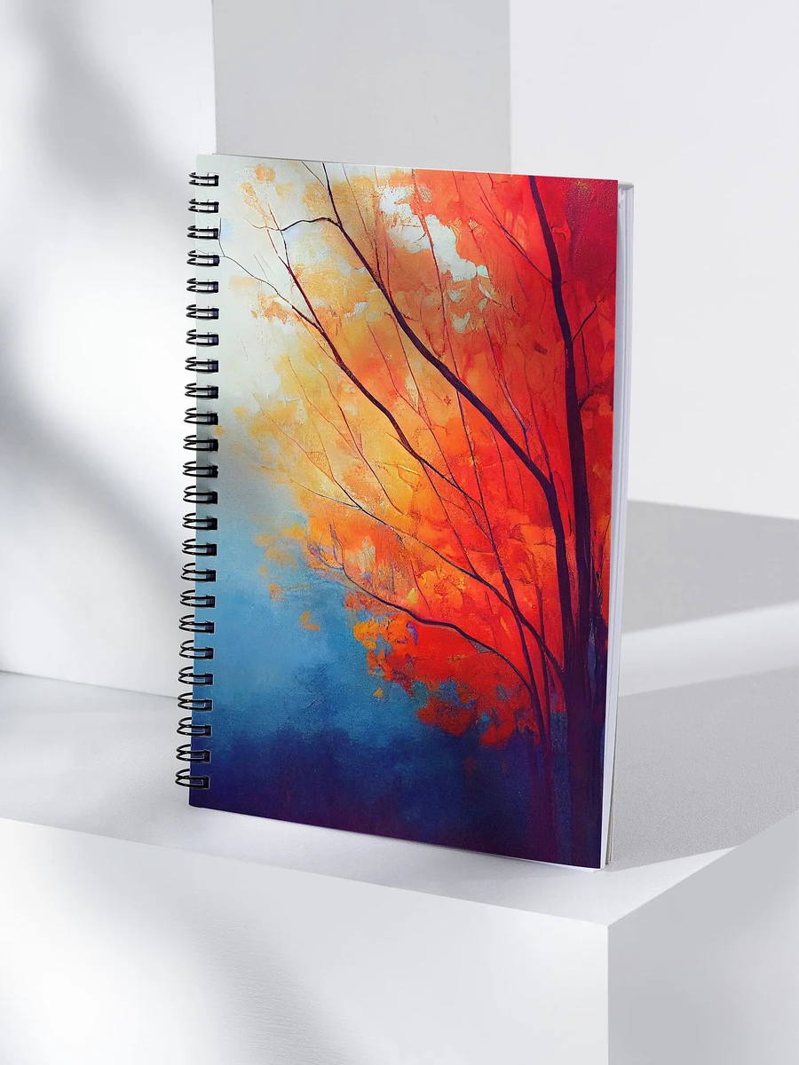 Misty Morning - Fall Foliage Spiral Notebook product image (4)