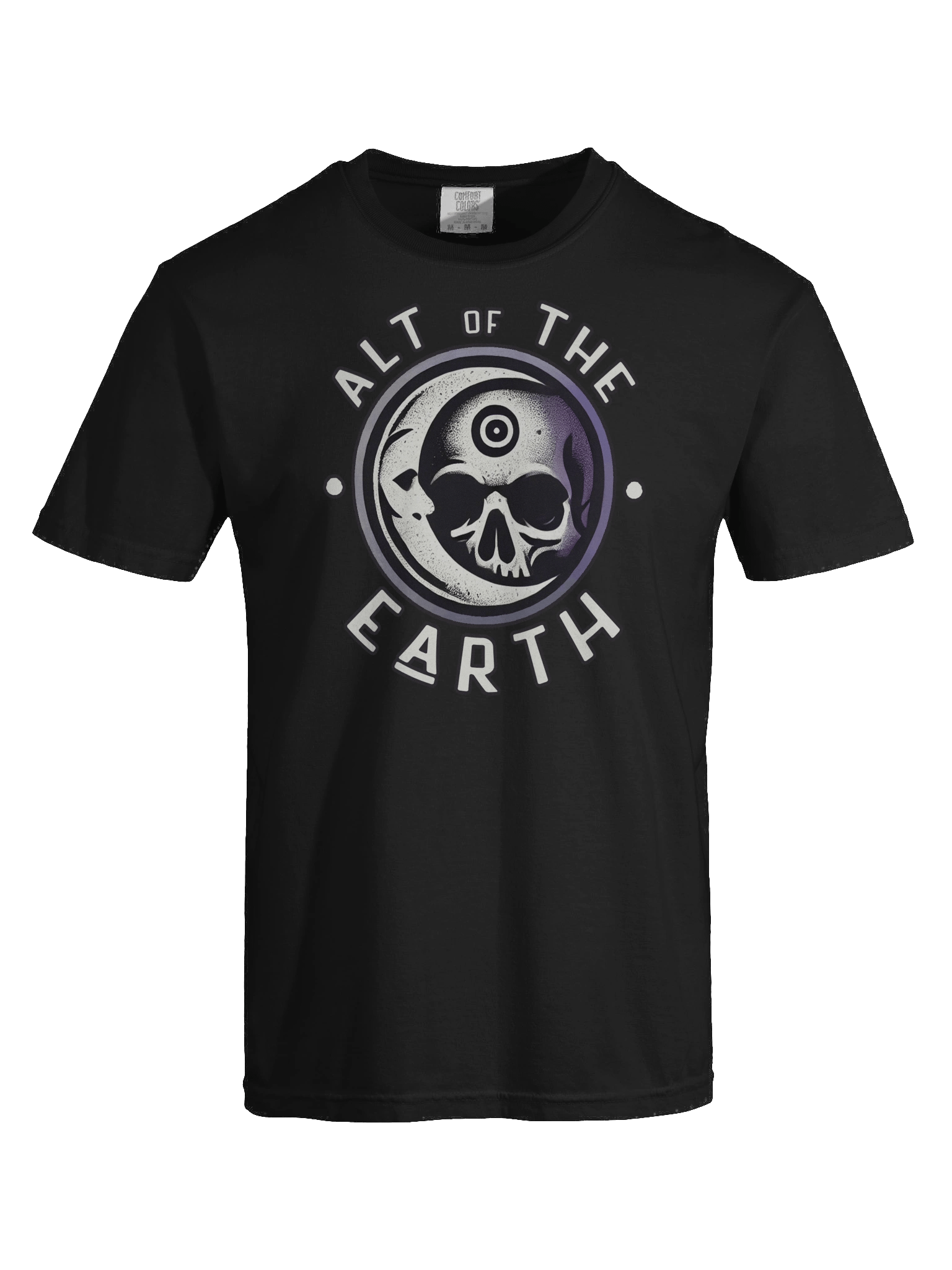 Alt of the Earth Skull & Moon Tee product image (7)