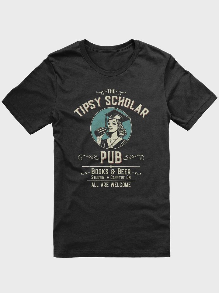 Toast to Success with the Tipsy Scholar Pub T-Shirt product image (1)