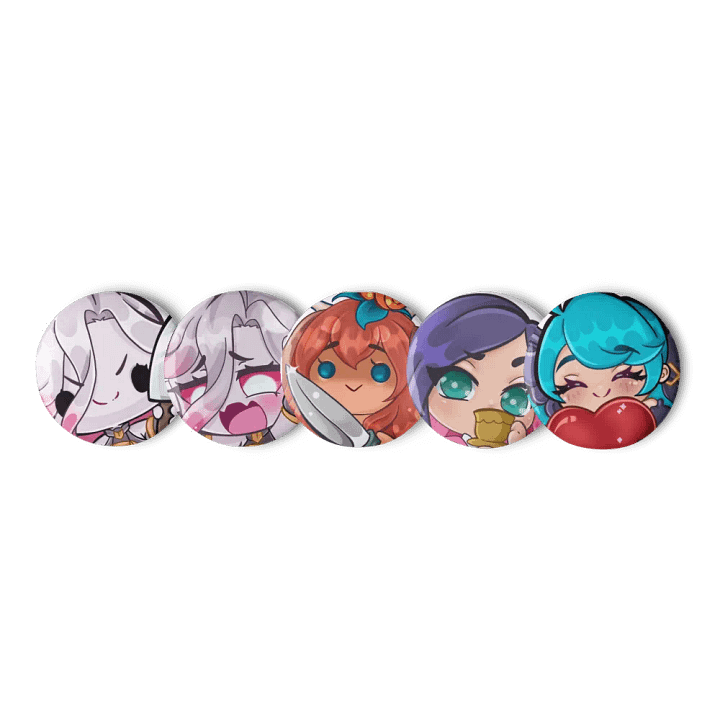 Set of Pins - LoL emotes product image (1)