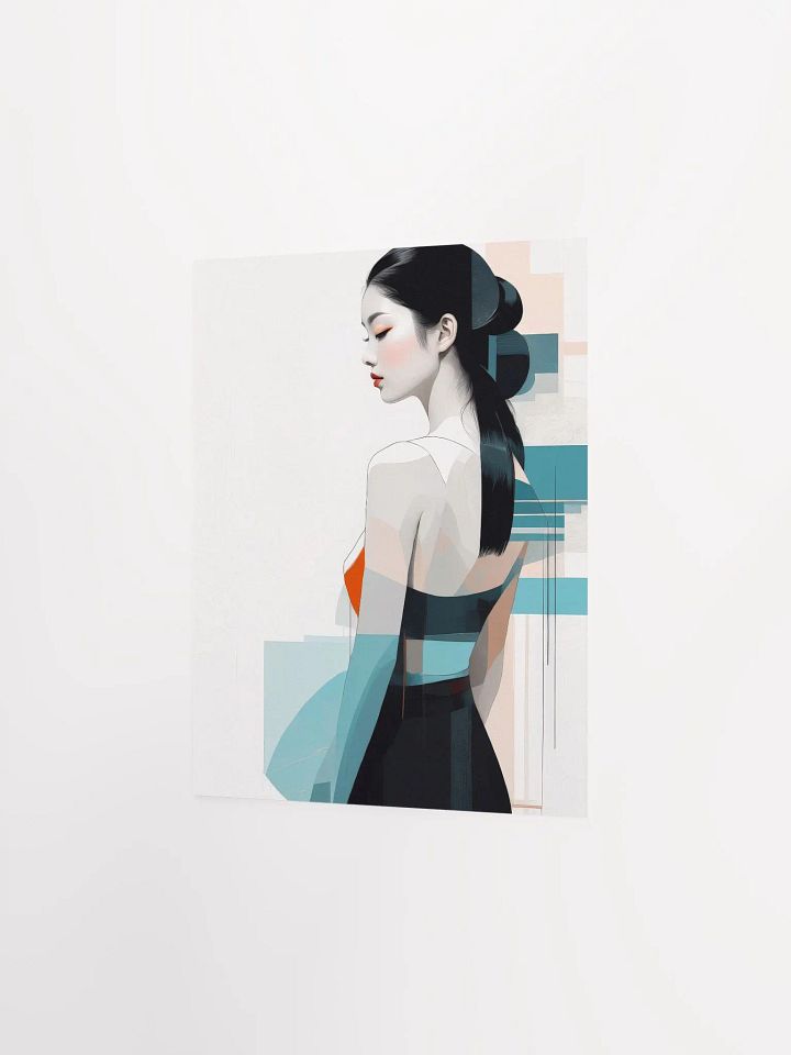 Touch of Blue - Poster - Small and Standard Sizes - 8x10-11x14-12x16-16x20 Inches product image (5)