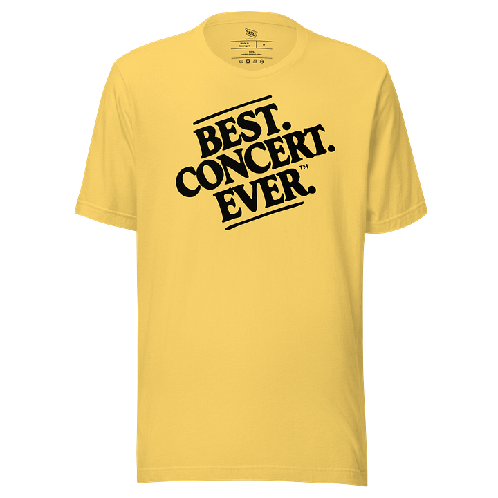 Best. T-Shirt. Ever. (Black Logo V2) product image (1)