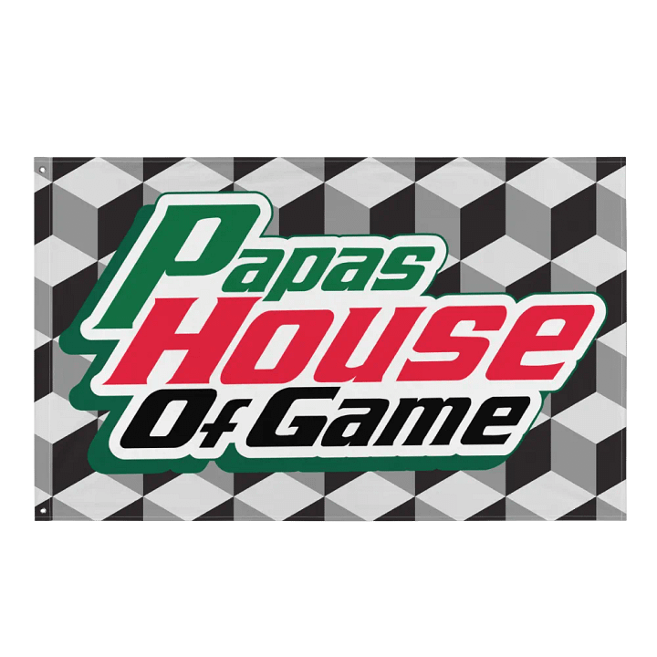 Papas House of Game Flag product image (1)