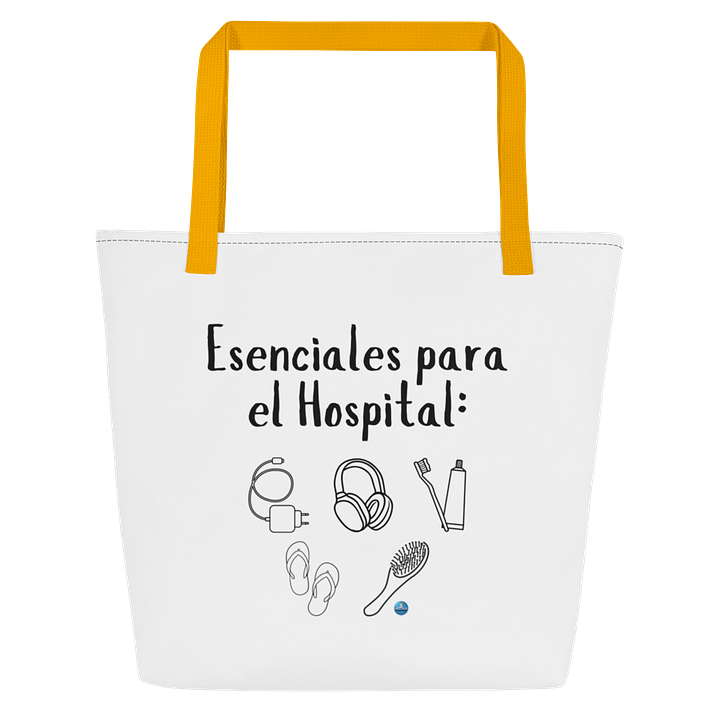 Esenciales para el hospital All-Over Tote Bag product image (1)