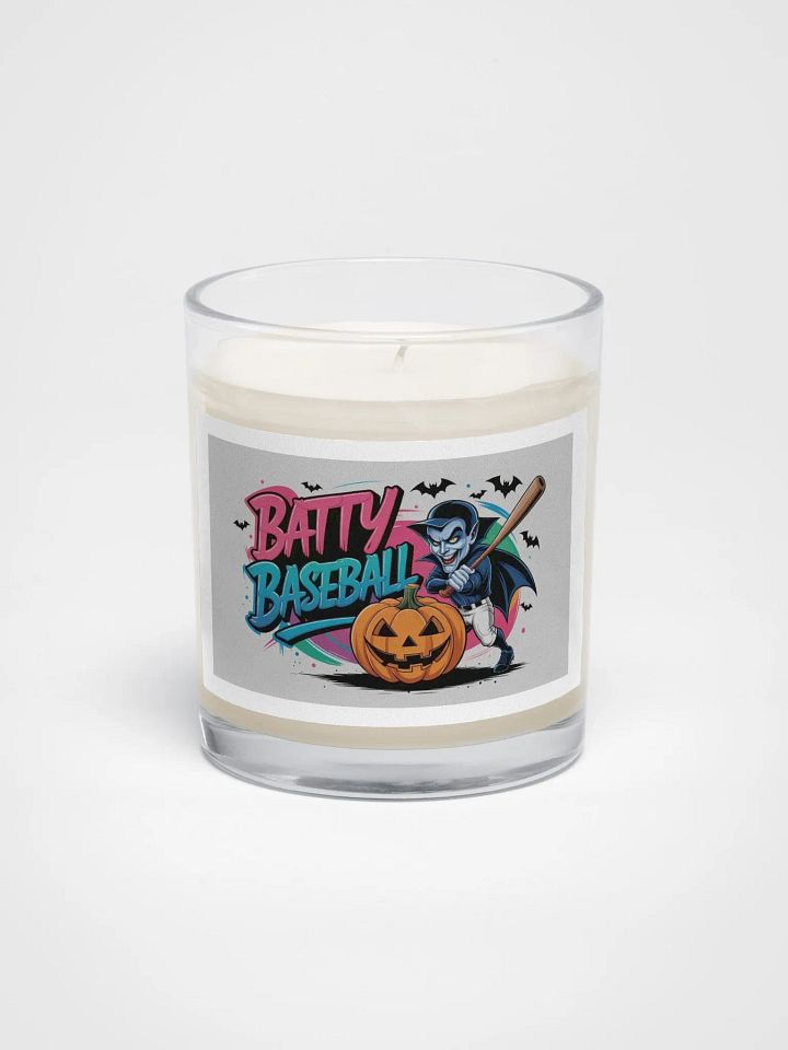 Batty Baseball Soy Wax Candle product image (1)