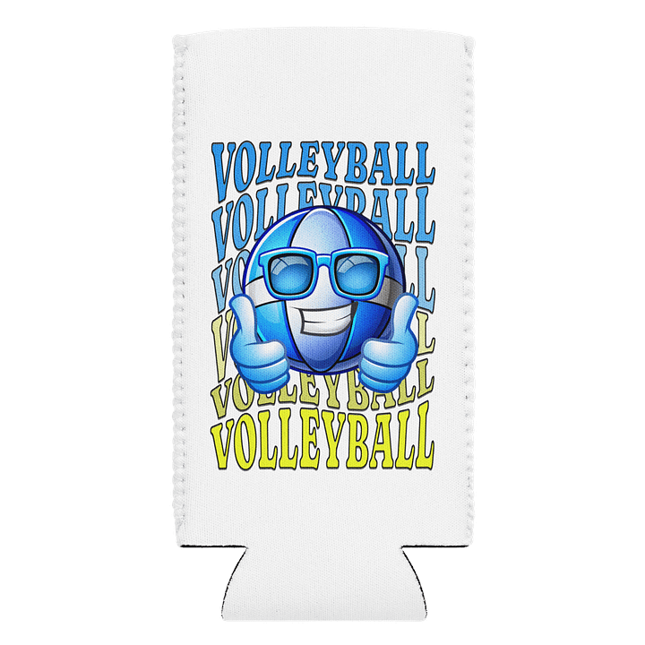 Thumbs Up Volleyball Vibes Cool Can Cooler product image (1)