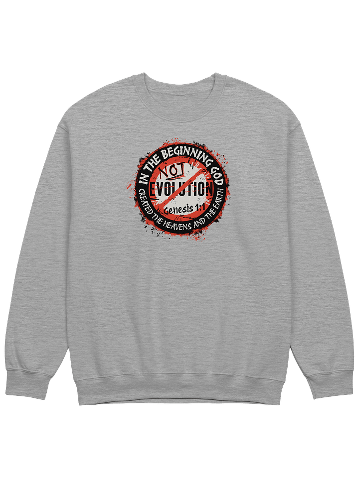 In The Beginning God, Not Evolution Sweatshirt product image (11)