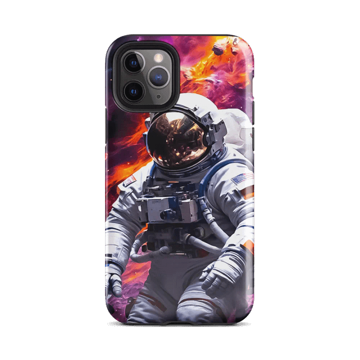 Astronaut Drifting Through Space iPhone Case product image (25)