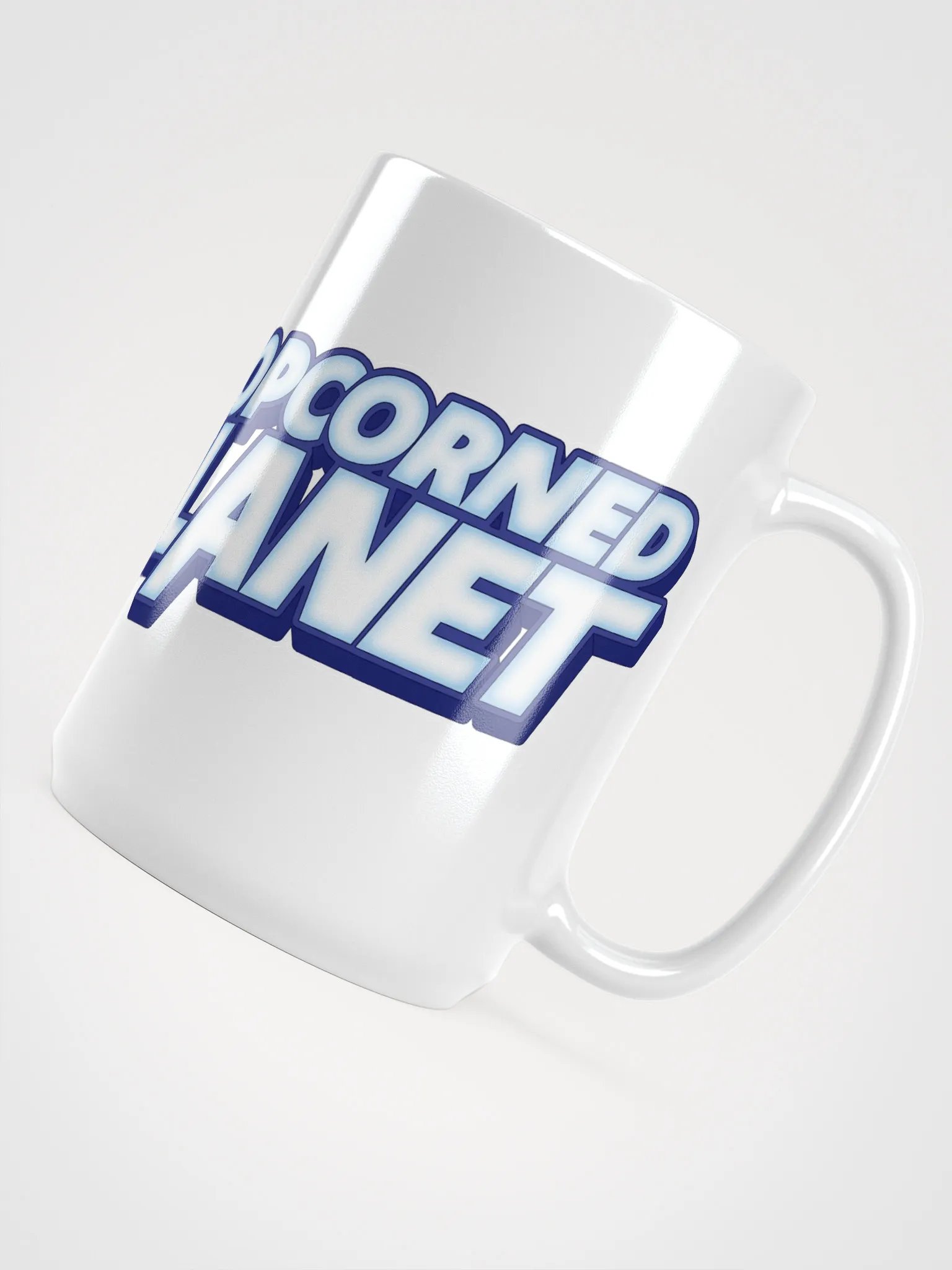 White Popcorned Planet Mug product image (8)