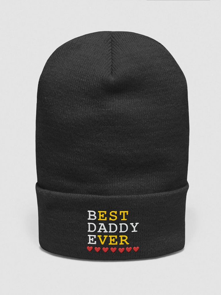 Best Daddy Ever Yupoong Cuffed Beanie product image (1)