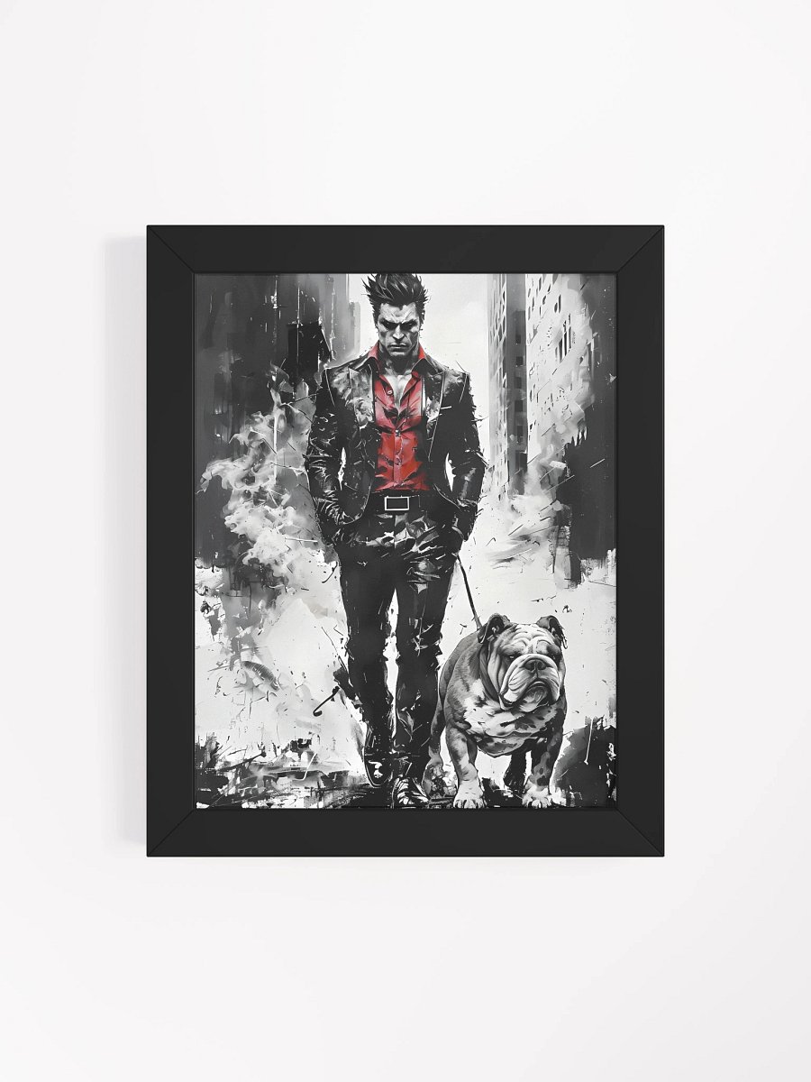 Urban Bulldog Walker Framed Poster product image (5)