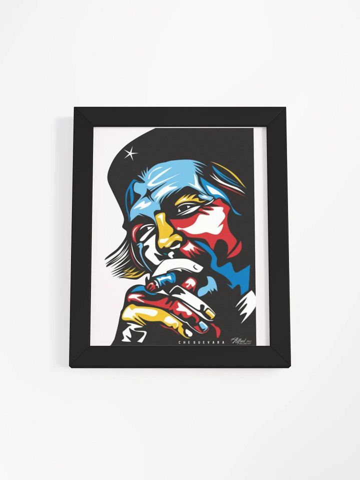 che guevara Wood Framed Matte Poster product image (9)