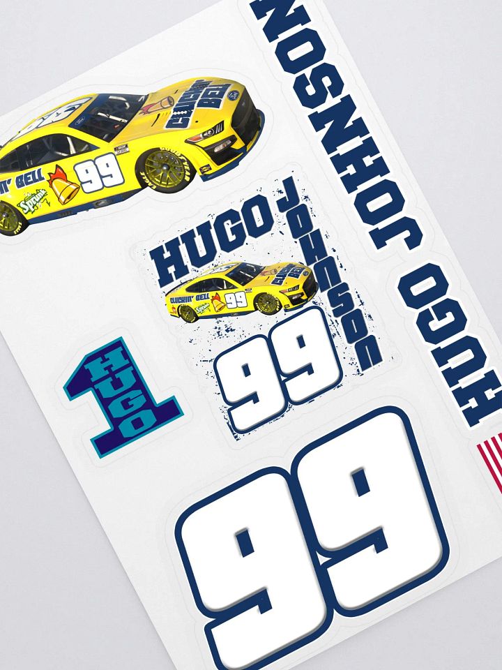 Hugo Johnson Racing Stickers product image (2)