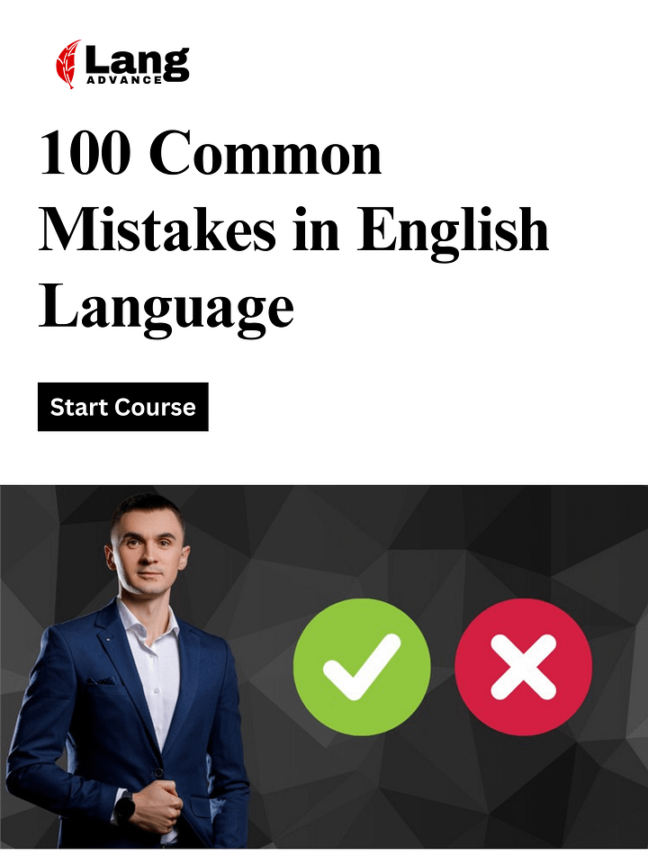 100 Common Mistakes in English Language product image (1)