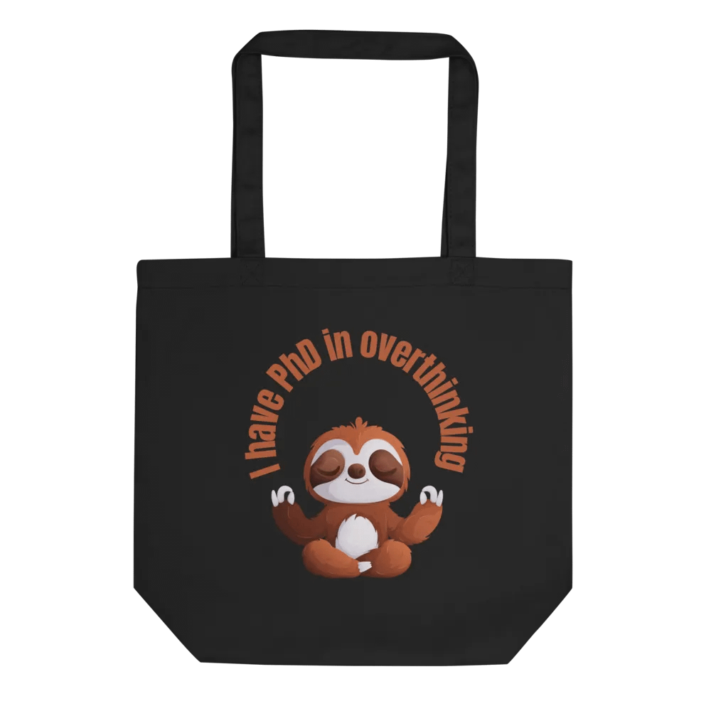 Zen Sloth Eco Tote product image (1)