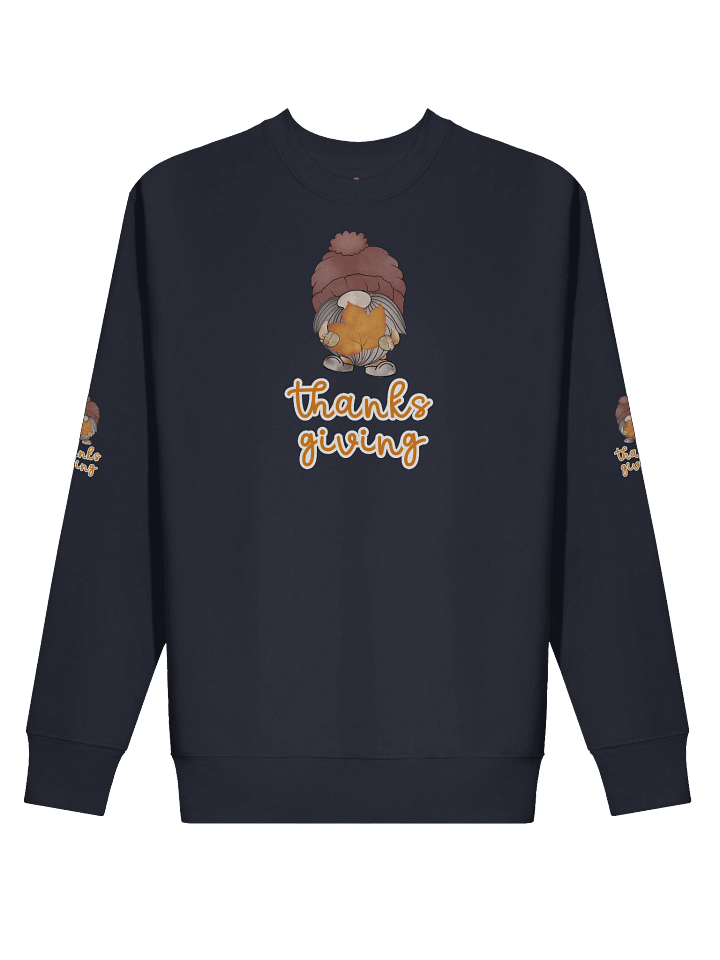 Thanksgiving Gnome Sweatshirt – Cute Autumn Leaf Design product image (20)