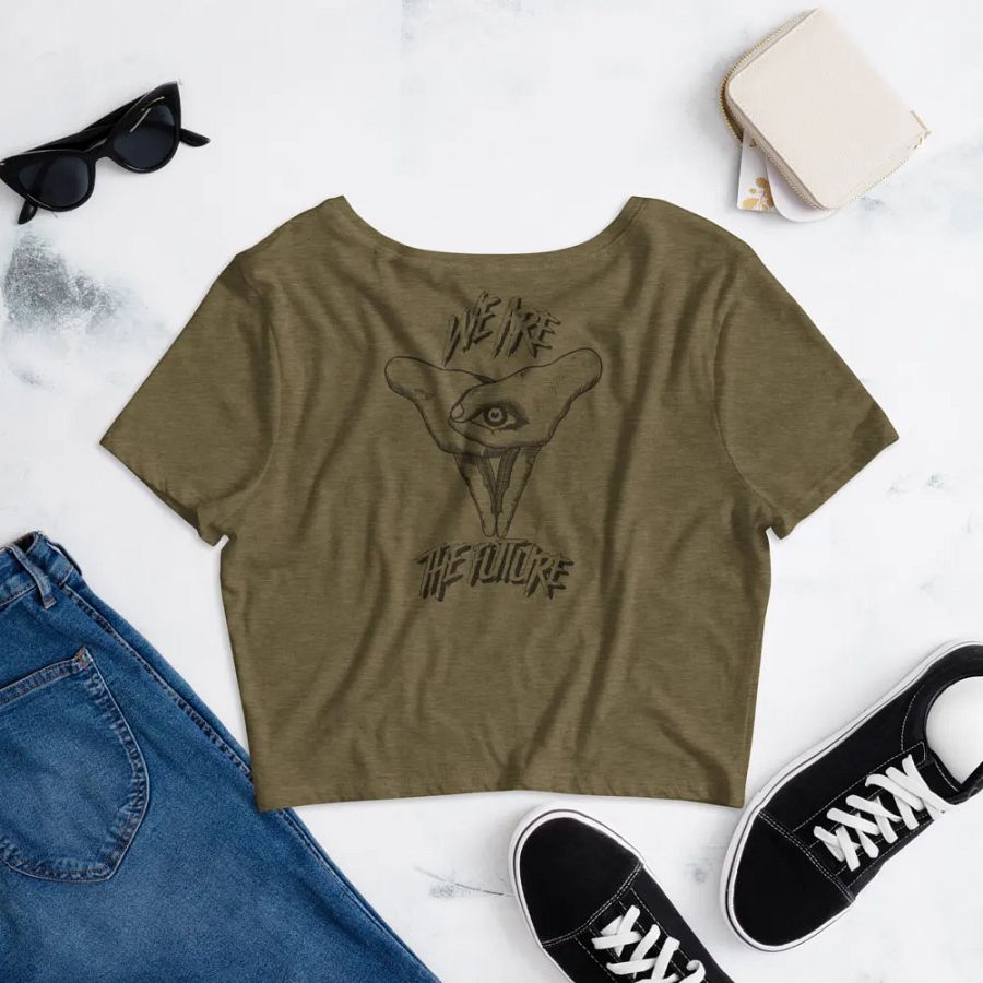 We Are The Future Bold Crop Tee product image (6)