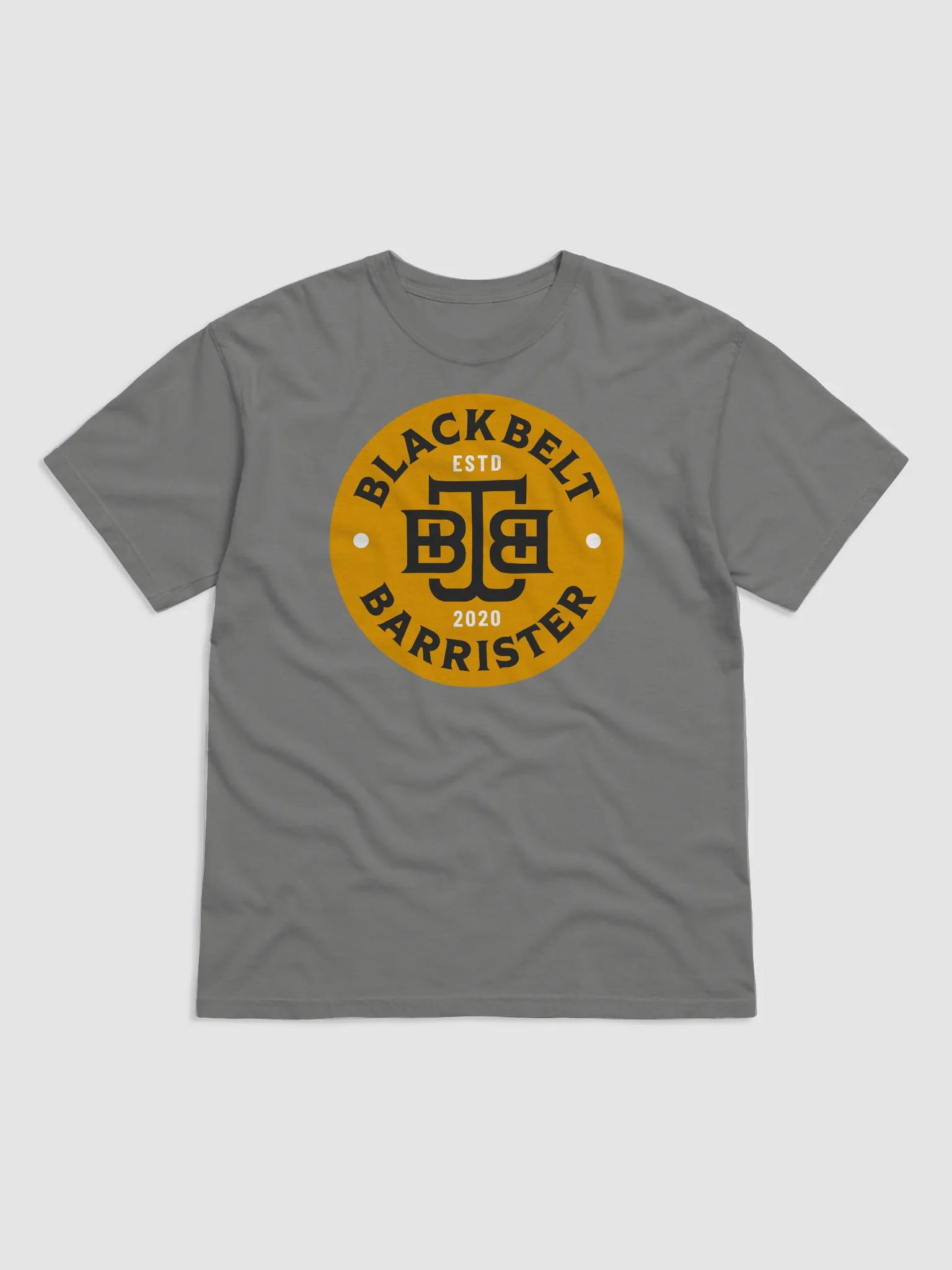 BBB Yellow Roundel Grey T-Shirt product image (1)