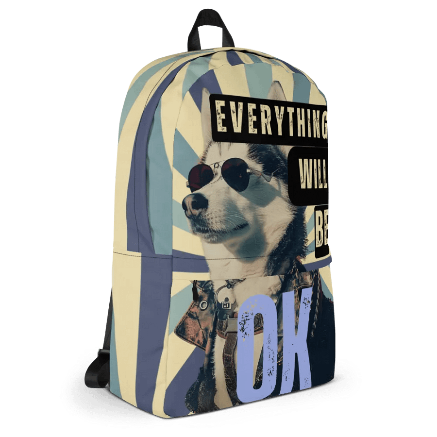 Siberian Husky Everything Will Be OK Hoodie product image (2)