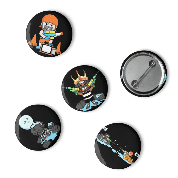 Hydrate War!!! (Pin Set) product image (2)