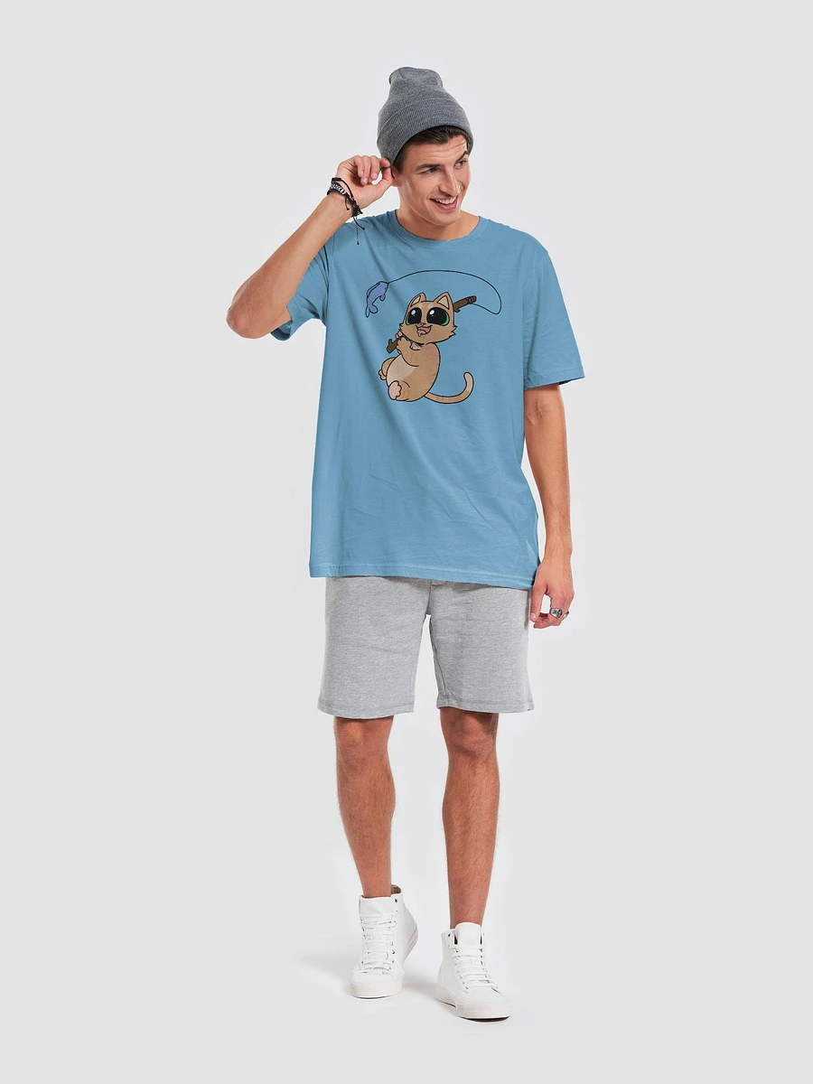 Fishing Feline Unisex Tee product image (6)