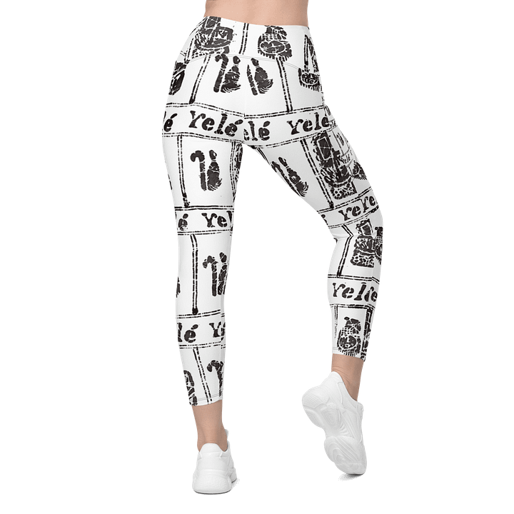 Yelé Royalty Symbolic Crossover Leggings with Pockets product image (2)
