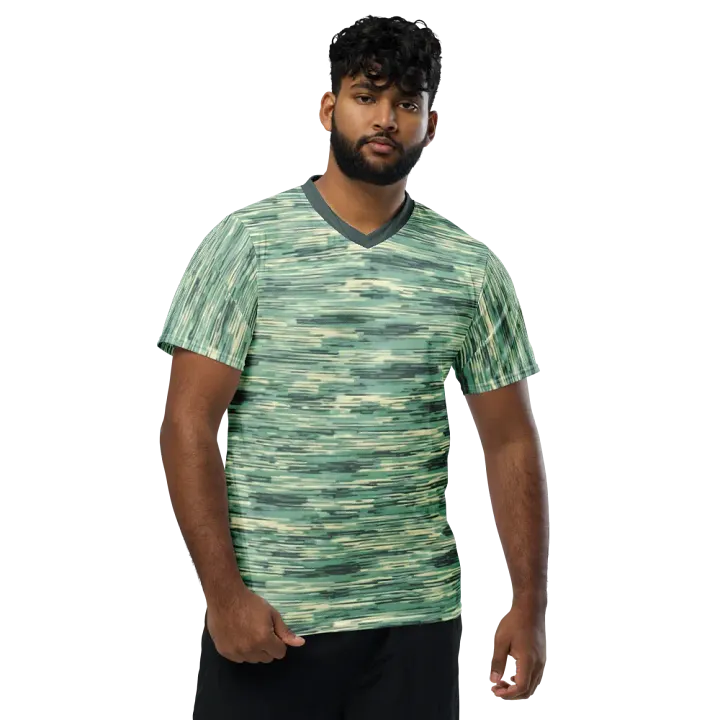 Green Lagoon | Recycled Unisex Sports Jersey product image (1)