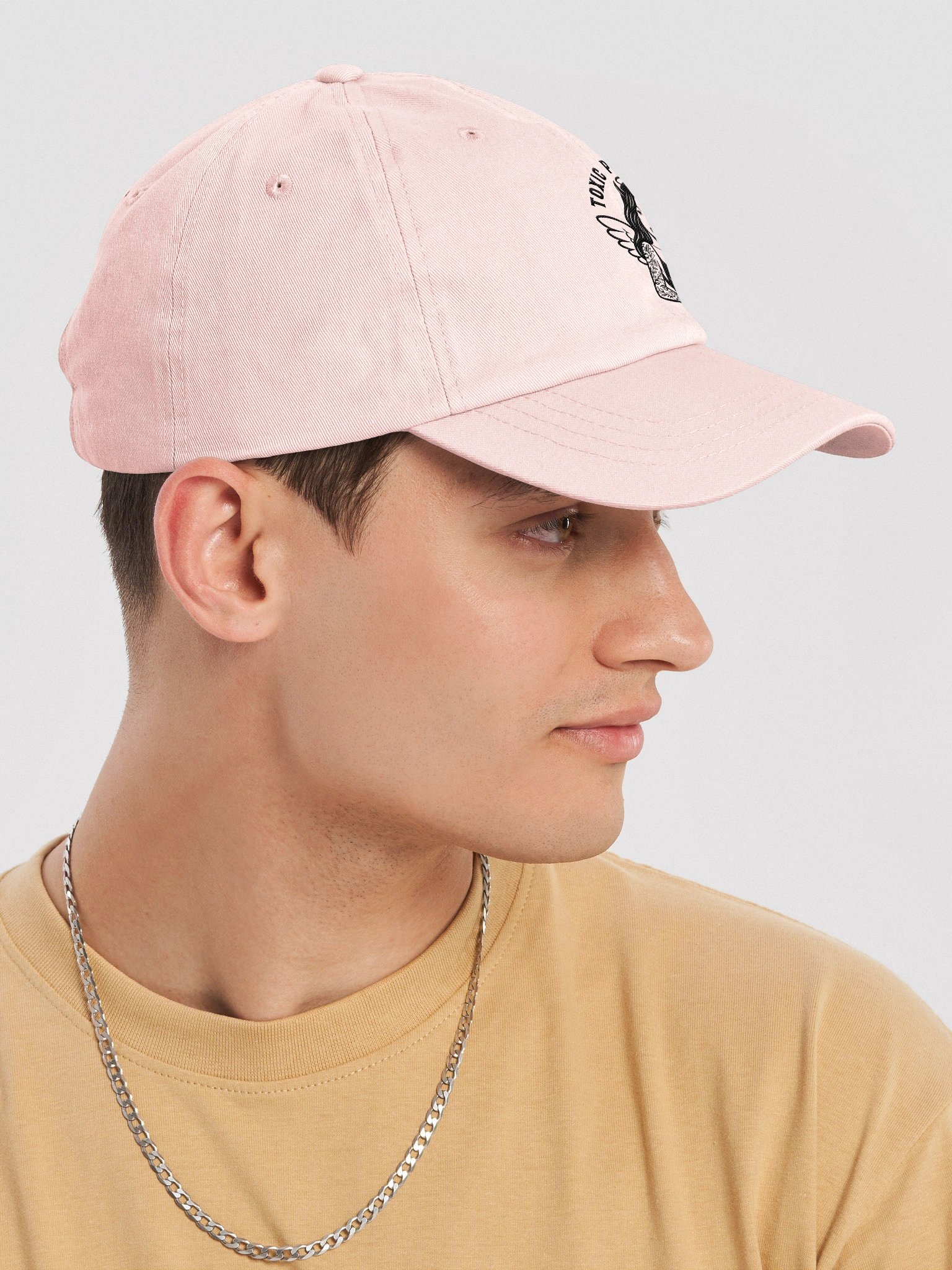 Pastel Toxic Positivity Hat product image (24)