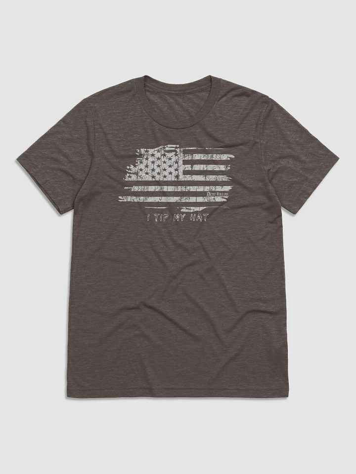 Flag (white) T Shirt product image (1)