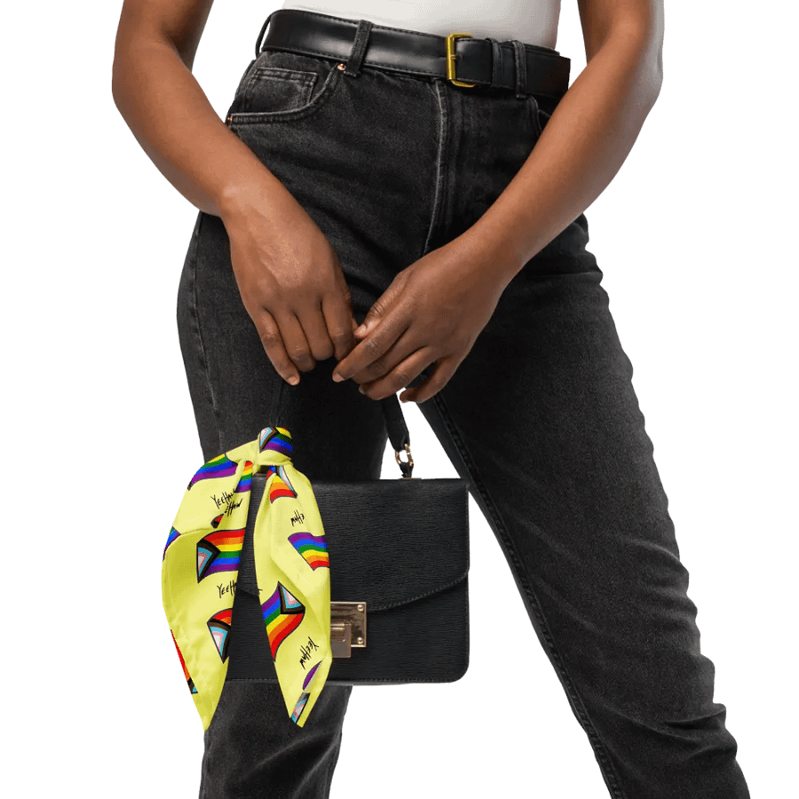 Cowboy x Pride Bandana (Yellow) product image (7)