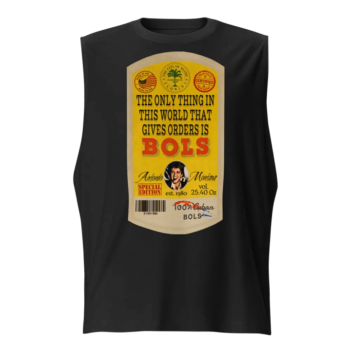 Antonio Montana's BOLS Gin Bella+Canvas Muscle Tank product image (1)