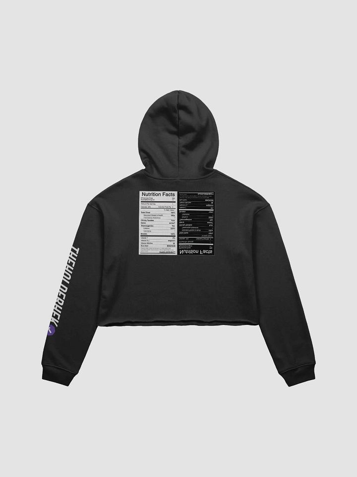 Nutrition Facts Crop-Hoodie product image (6)