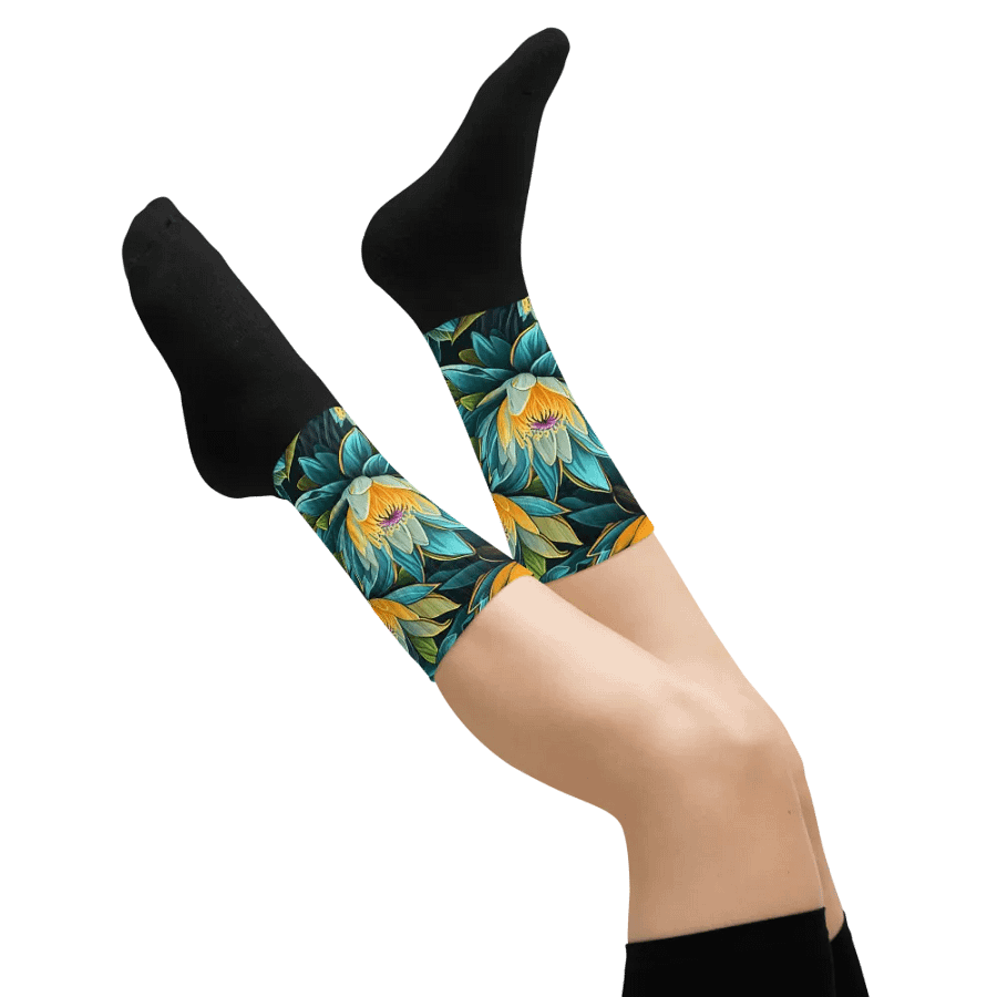 Lotus blue bas/socks product image (5)