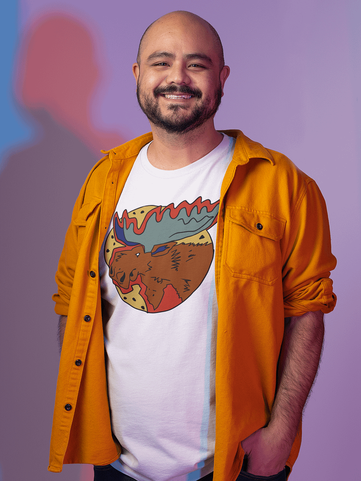 Vapormoose supersoft unisex t-shirt product image (1)