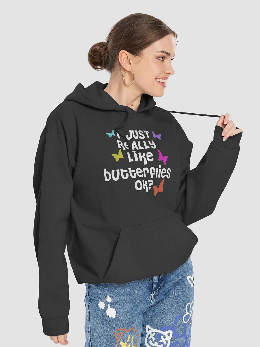I just really like butterflies - hoodie product image (84)