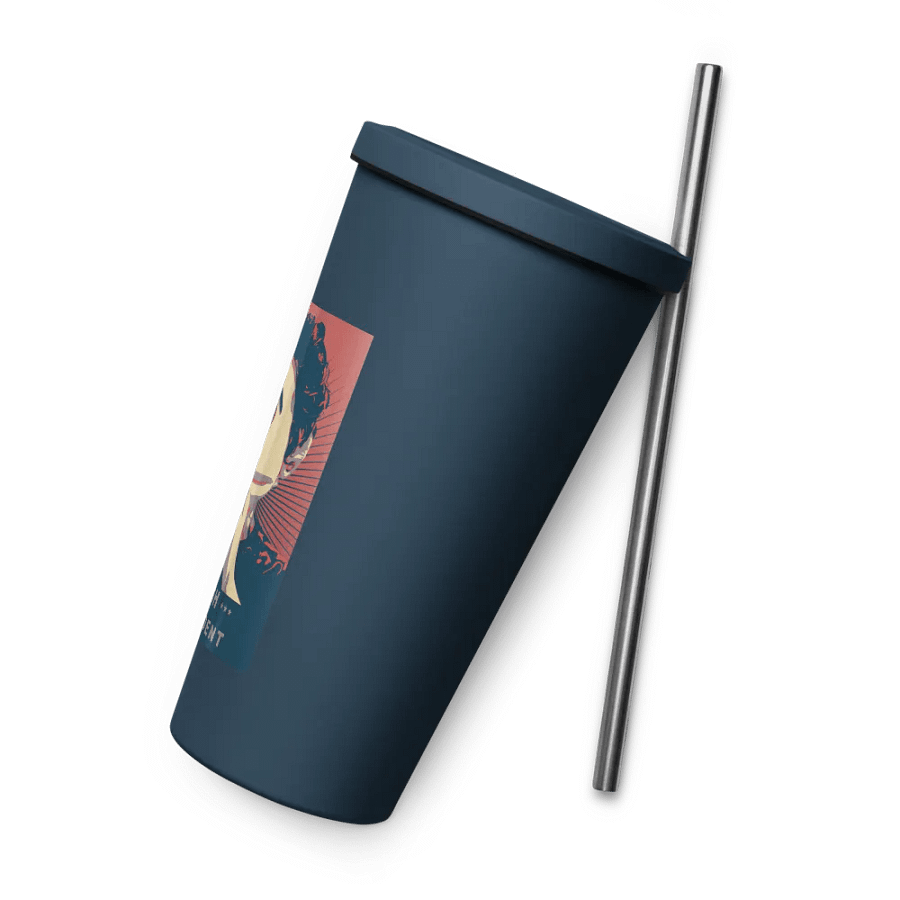 Gosh For President Insulated Tumbler With a Straw product image (8)
