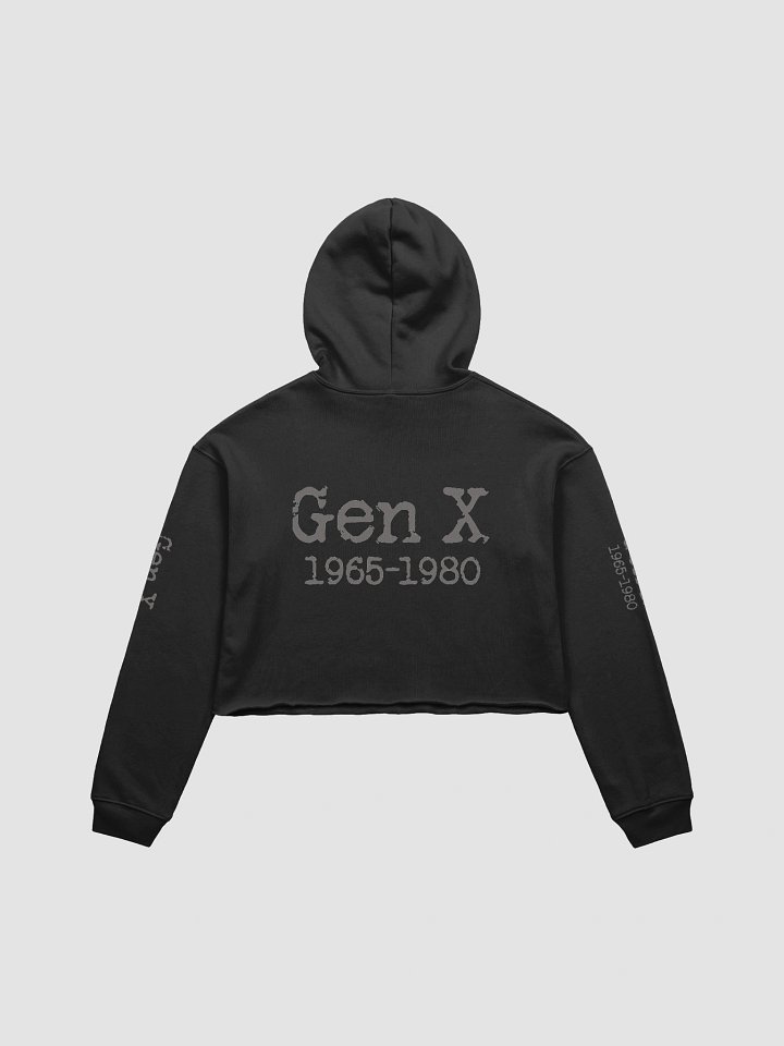 Gen X 1965-1980 Crop Hoodie product image (10)