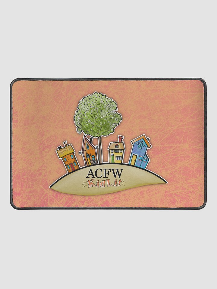 Whimsical ACFW KidLit House Computer Desk Mat Orange product image (1)