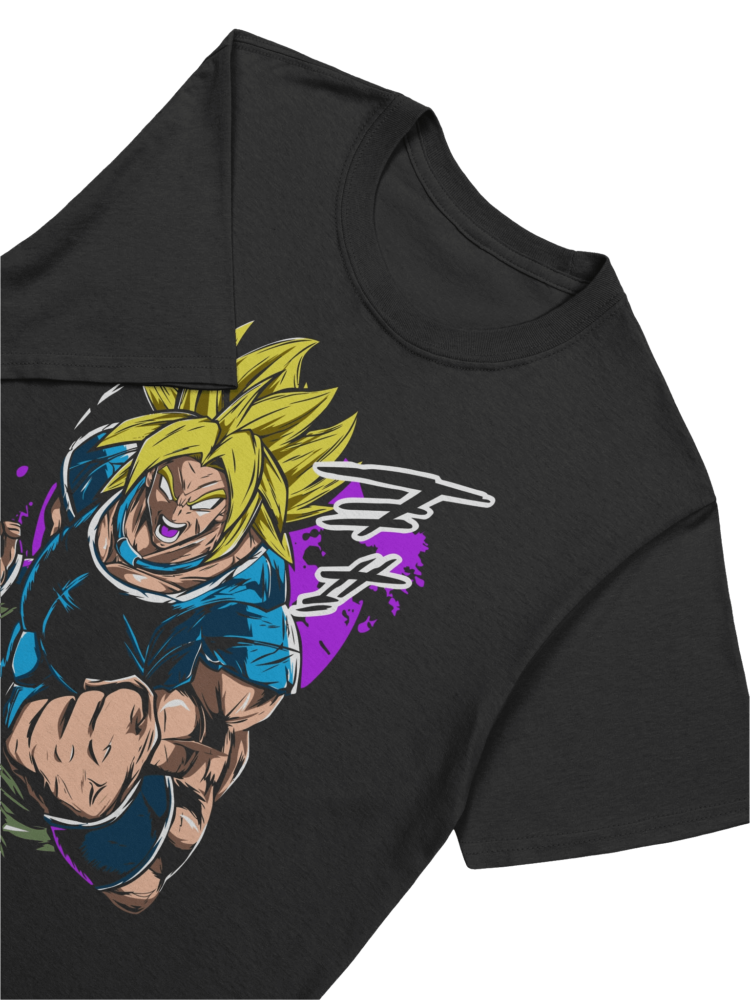 Dragon Ball Z – Super Saiyan Fury Strike – Gildan Softstyle T-Shirt product image (5)