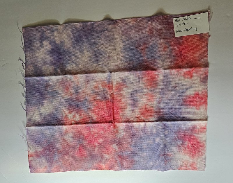 Hand Tie Dye Aida