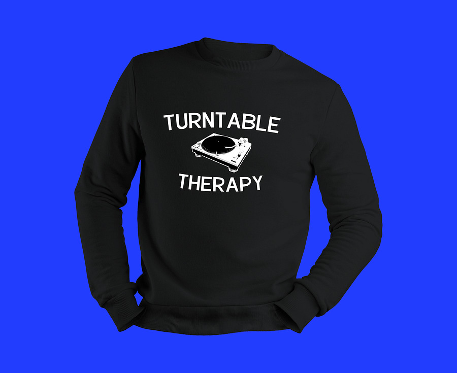 Turntable Therapy Unisex Sweatshirt product image (7)