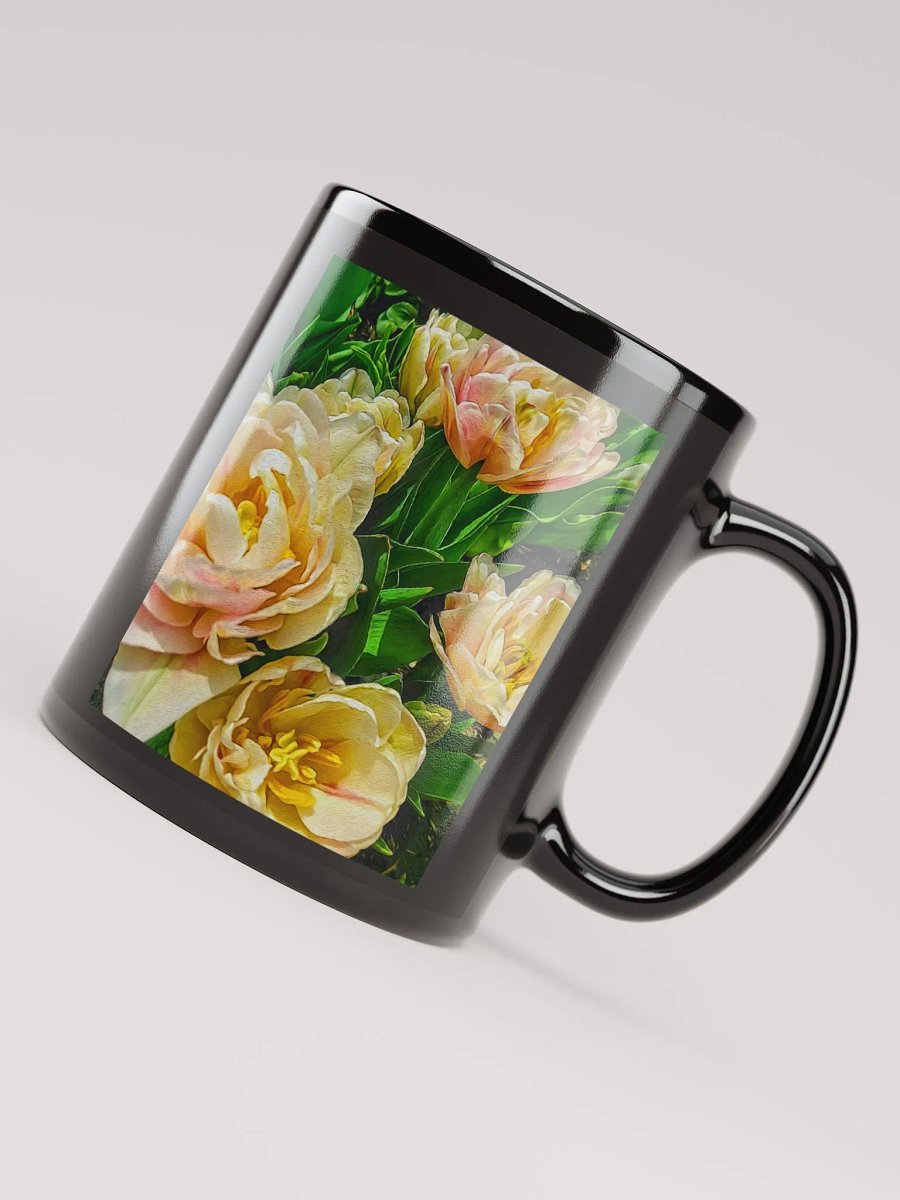 Early Summer Flowers Black Coffee Mug product image (7)