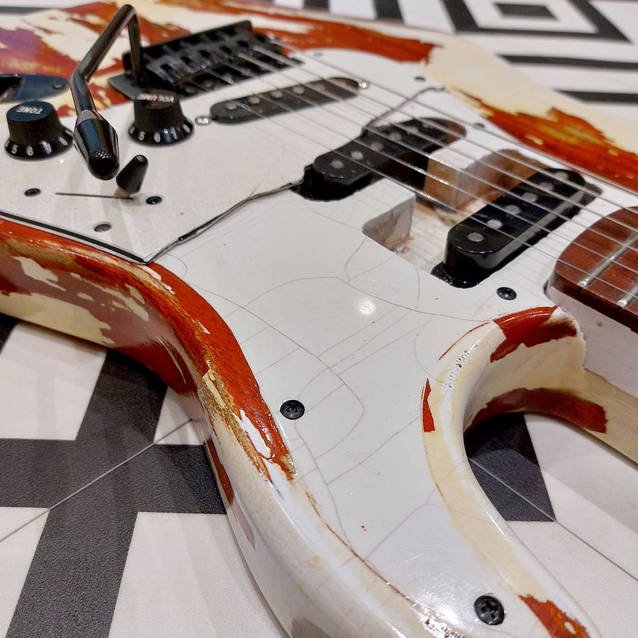 Red & White Relic Strat product image (6)