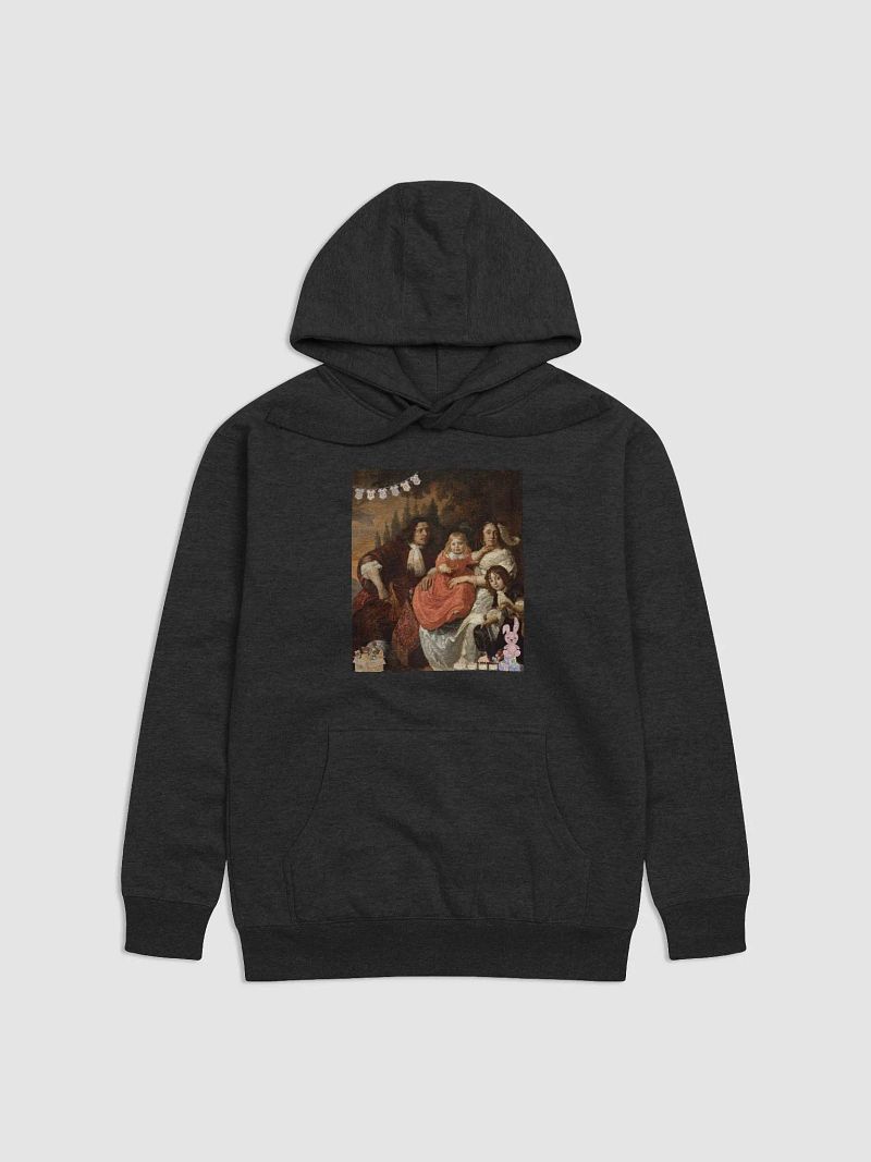 Whimsical Family Portrait Premium Hoodie