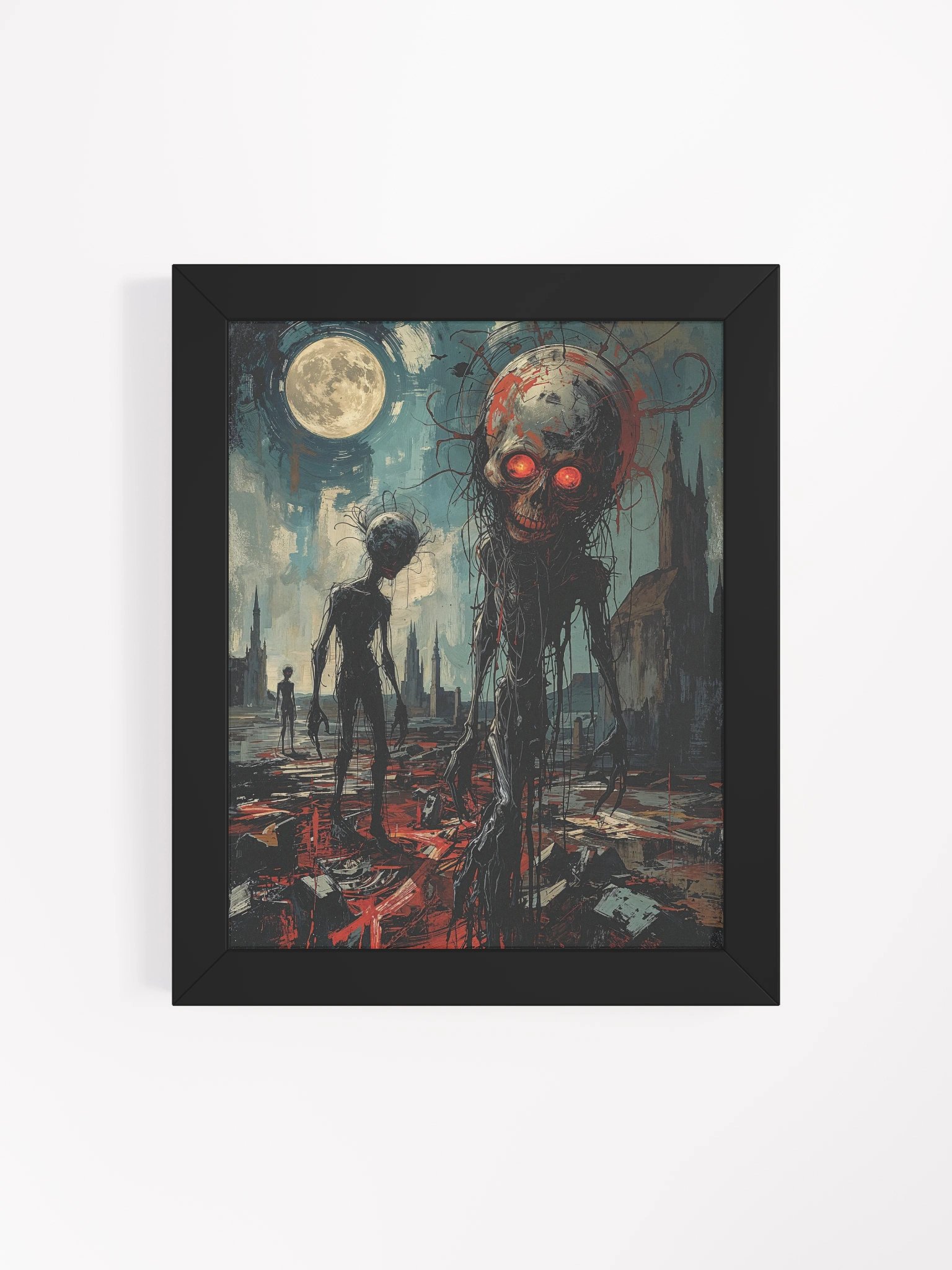 Harvest Moon of the Damned Framed Print product image (25)